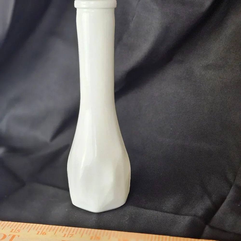 Vintage Glass EO Brody White Milk Glass 8 3/4